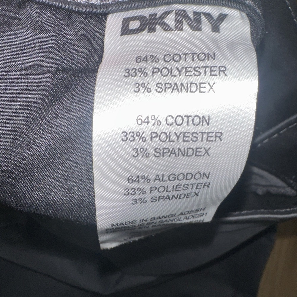 DKNY Mens Size 38x30 Stanton Slim Fit Ultimate Stretch Gray 5 Pockets Pants NEW - Picture 8 of 12